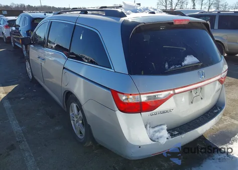 2012 Honda Odyssey Touring/Touring Elite z USA, uszkodzony, nr VIN 5FNRL5H99CB004570